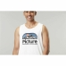 Tricou de Bărbați fără Mâneci Picture Authentic Tank B Alb