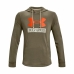 Sudadera con Capucha Hombre Under Armour  Hoodie  Caqui