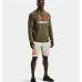 Dressipluus kapuutsiga, meeste Under Armour  Hoodie  Khakiroheline