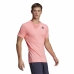 Camisola de Manga Curta Homem Adidas Freelift Cor de Rosa