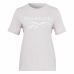 Camiseta de Manga Corta Mujer Reebok Identity Rosa claro