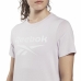 T-shirt med kortärm Dam Reebok Identity Ljusrosa