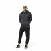 Дамски суичър с качулка Reebok Ready Poly Fleece Тъмно сив