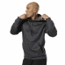 Дамски суичър с качулка Reebok Ready Poly Fleece Тъмно сив