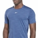 Heren-T-Shirt met Korte Mouwen Reebok Tech Style Activchill Move Blauw