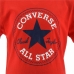 Completo Sportivo per Bambini Converse Chuck Taylor Patch Rosso