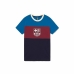 Heren Voetbal T-shirt met Korte Mouwen F.C. Barcelona Blauw