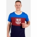 Camiseta de Fútbol de Manga Corta Hombre F.C. Barcelona Azul