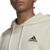 Мъжки суичър с качулка Adidas Essentials Feelcomfy Бежов