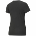 T-Shirt de Desporto de Manga Curta Puma Essentials+ Embroidery Preto