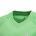 Children's Short Sleeved Football Shirt Adidas Light Green