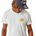 Kortærmet Sport T-shirt New Era LA Lakers NBA Hvid