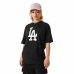 Dames-T-Shirt met Korte Mouwen New Era  Essentials LA Dodgers 