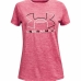 Kurzarm-T-Shirt für Kinder Under Armour Rosa