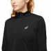 Damen Langarm-T-Shirt Asics Schwarz