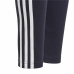 Lasten urheilulegginsit Adidas Essentials 3 Stripes Laivastonsininen