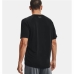 Kortærmet T-shirt til Mænd Under Armour Tech 2.0 Sort