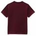 Maglia a Maniche Corte Bambino Vans Classic Rosso Granato