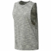 Camiseta de Tirantes Mujer Reebok Marble Muscle Gris claro