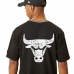 Heren-T-Shirt met Korte Mouwen New Era Chicago Bulls Zwart