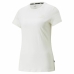 Camisola de Manga Curta Mulher Puma Branco