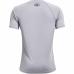 T-Shirt met Korte Mouwen voor kinderen Under Armour Tech Big Logo Grijs