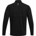 Camiseta de Manga Larga Hombre Under Armour STR Zip Negro