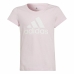 Camiseta de Manga Corta Infantil Adidas Rosa