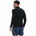 Heren-T-Shirt met Lange Mouwen Under Armour STR Zip Zwart