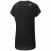 Dames-T-Shirt met Korte Mouwen Reebok Dance Girls Squad Zwart