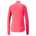 Camisola de Manga Comprida de Mulher Puma Favorite Cor de Rosa