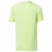 Camisola de Manga Curta Homem Reebok Sportswear B Wor Verde limão