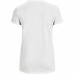 Dames-T-Shirt met Korte Mouwen Under Armour Sportstyle Wit