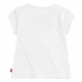 Kurzarm-T-Shirt für Kinder Levi's Batwing Logo Weiß