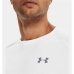 Maglia a Maniche Corte Uomo Under Armour Tech 2.0 Bianco