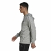 Herenhoodie Adidas Essentials Mélange Embroidered Lichtgrijs