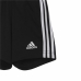 Set Sport pentru Bebeluși Adidas Three Stripes Negru Alb