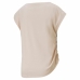 Camiseta de Manga Corta Mujer Puma Studio Foundation Beige Rosa claro