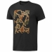 Tricou cu Mânecă Scurtă Bărbați Reebok Sportswear Training Camuflaj Negru