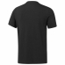 T-shirt med kortärm Herr Reebok Sportswear Training Kamouflage Svart