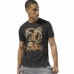 Camiseta de Manga Corta Hombre Reebok Sportswear Training Camuflaje Negro