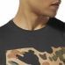 Heren-T-Shirt met Korte Mouwen Reebok Sportswear Training Camouflage Zwart