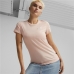 Camisola de Manga Curta Mulher Puma Rosa Claro