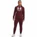 Damen Sweater mit Kapuze Under Armour Rival Fleece Granatrot