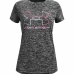 Maglia a Maniche Corte per Bambini Under Armour Grigio scuro