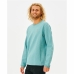 Miesten huputon collegepaita Rip Curl Vaporcool Vaaleansininen