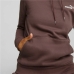 Sudadera con Capucha Mujer Puma Marrón