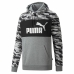 Pánská mikina s kapucí Puma ESS Camo Černý Šedý Bílý Kamufláž