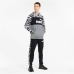 Herren Sweater mit Kapuze Puma ESS Camo Schwarz Grau Weiß Tarnfarbe