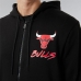 Heren Sportjas New Era Chicago Bulls Zwart